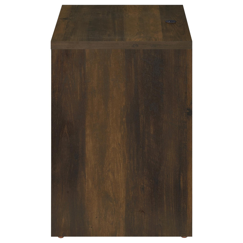 Westpark 2-drawer Nightstand LED Lights and USB Dark Pine - 315882
