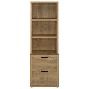 Westpark 3-shelf Bookcase USB and Lockable Drawer Mango - 802693