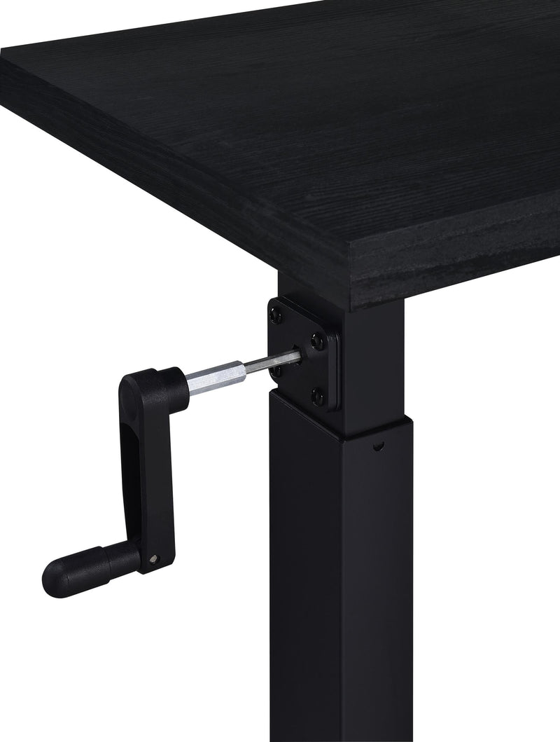 Westpark Height Adjustable Mobile Bedroom C-Table Black - 315856