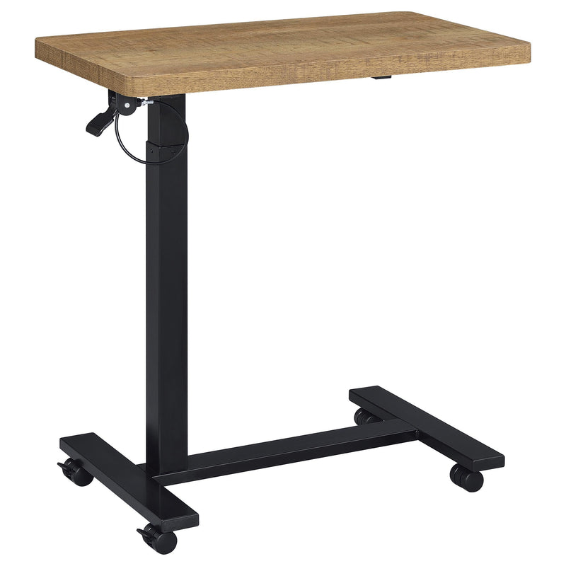 Westpark Pneumatic Adjustable C-Shape Side Table with Casters Mango - 930301
