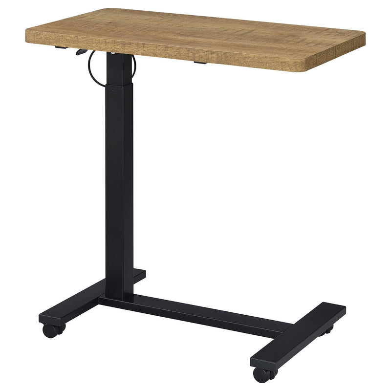 Westpark Pneumatic Adjustable C-Shape Side Table with Casters Mango - 930301