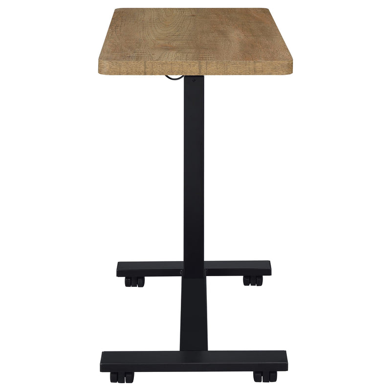 Westpark Pneumatic Adjustable C-Shape Side Table with Casters Mango - 930301