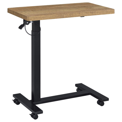 Westpark Pneumatic Adjustable C-Shape Side Table with Casters Mango - 930301