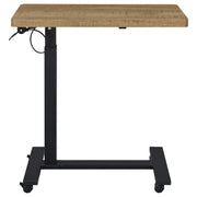 Westpark Pneumatic Adjustable C-Shape Side Table with Casters Mango - 930301