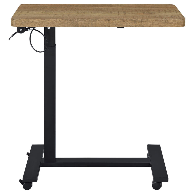 Westpark Pneumatic Adjustable C-Shape Side Table with Casters Mango - 930301