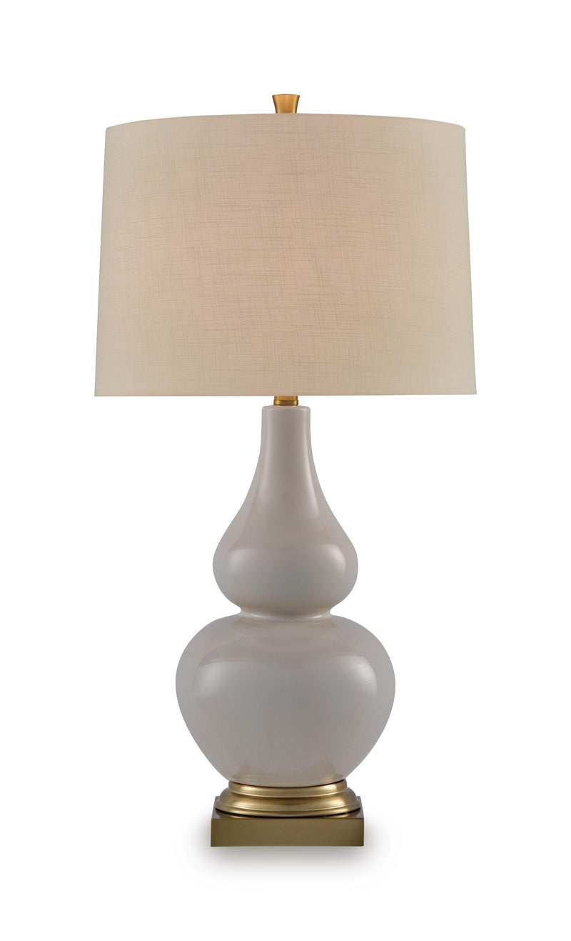 Weswick Cream/Gold Finish Table Lamp - L100934