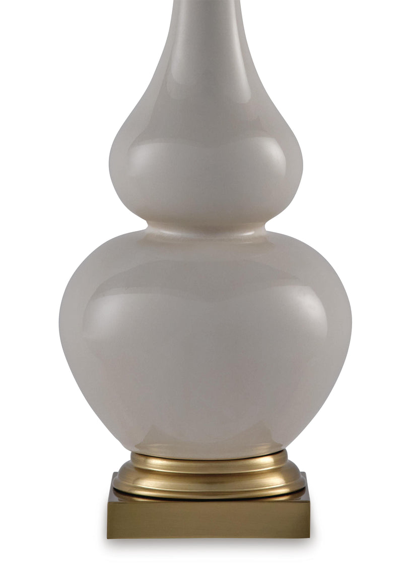 Weswick Cream/Gold Finish Table Lamp - L100934