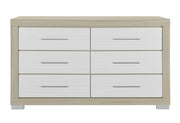 Emma Natural/White Dresser - EMMA-NATURAL/WHITE-DR