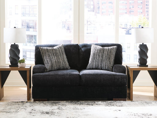 Whitmore Manor Black Pearl Loveseat - 8040435