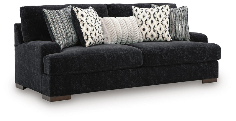 Whitmore Manor Black Pearl Sofa - 8040438