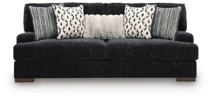 Whitmore Manor Black Pearl Sofa - 8040438