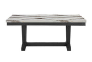D1319 Black/White Dining Table - D1319DT-BLK/WHT