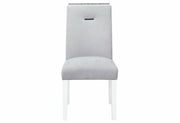 Monaco Dining Chair - MONACO-DC-GRY/WHT-N