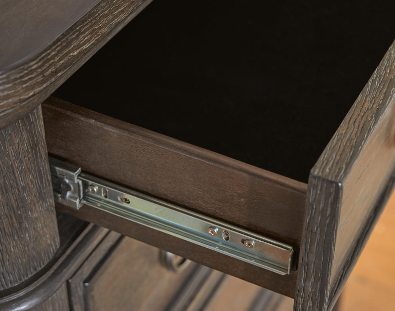 Wickenger Dark Brown Chest of Drawers - PCB889-46