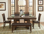 Wieland Rustic Brown Extendable Dining Set - DMV FurnitureDining Room Set