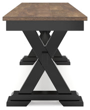 Wildenauer Dining Table and 6 Chairs and Bench in Brown/Black from Ashley - DMV Furniture