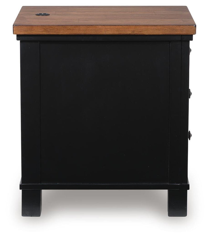 Wildenauer Lift-top Coffee Table and 2 Chairside End Tables - T664T1