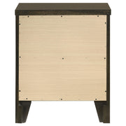 Wilkes 2-drawer Nightstand Bedside Table Dark Cocoa - 224422