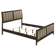 Wilkes 4-piece California King Bedroom Set Dark Cocoa - 224421KW-S4