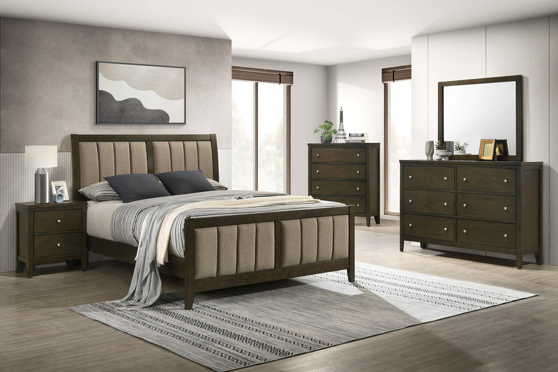 Wilkes 5-piece Full Bedroom Set Dark Cocoa - 224421F-S5