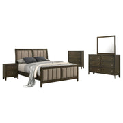 Wilkes 5-piece Full Bedroom Set Dark Cocoa - 224421F-S5