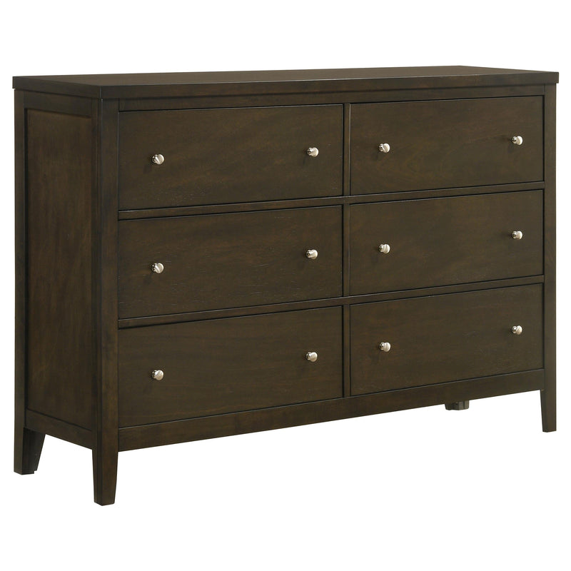 Wilkes 5-piece Full Bedroom Set Dark Cocoa - 224421F-S5
