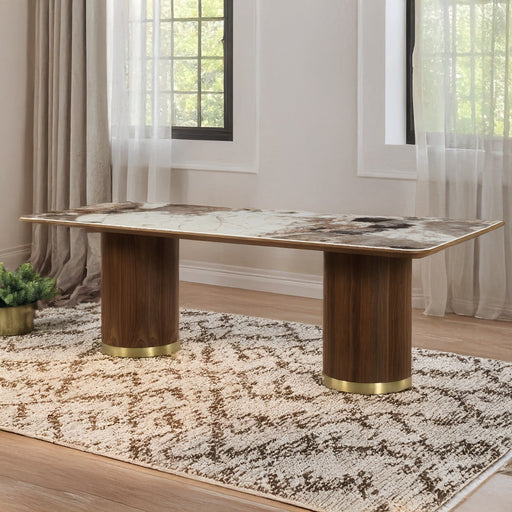 Willene Dining Table w/Ceramic Top - DN03305