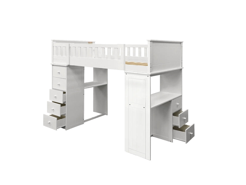Willoughby Twin Loft Bed - 10970W