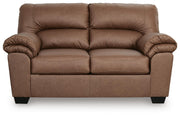 WillowBend Caramel Loveseat - PC2770435