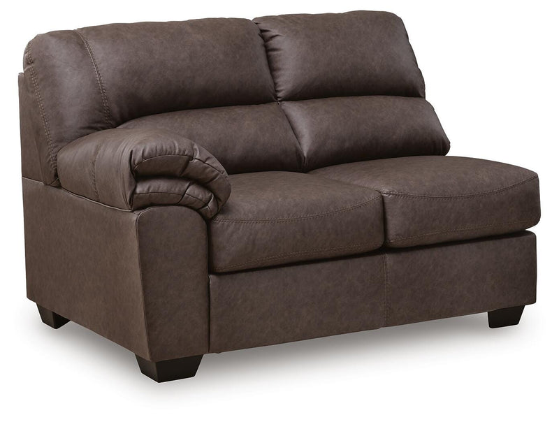 WillowBend Umber Left-Arm Facing Loveseat - PC2770555