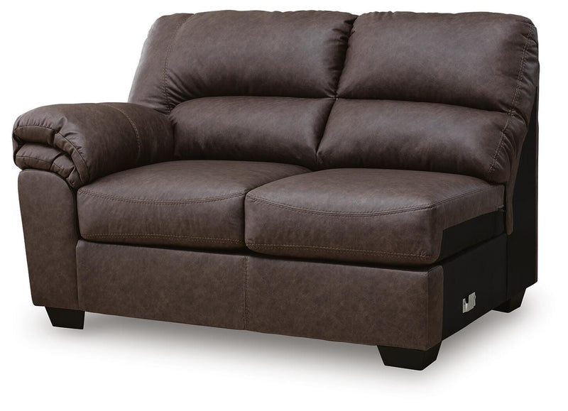 WillowBend Umber Left-Arm Facing Loveseat - PC2770555