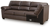 WillowBend Umber Left-Arm Facing Sofa with Corner Wedge - PC2770566