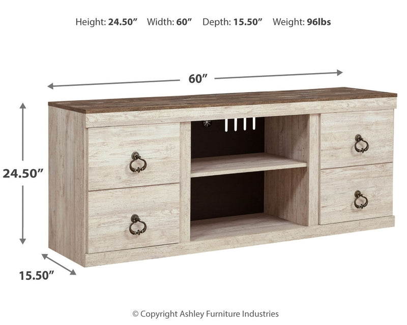 Willowton 60" TV Stand - DMV FurnitureTV Stand