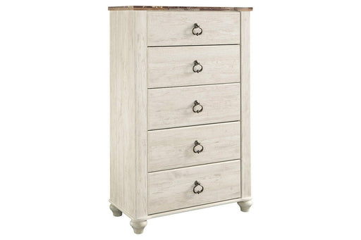 Willowton Two - tone Chest of Drawers - DMV FurnitureChest