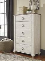 Willowton Two - tone Chest of Drawers - DMV FurnitureChest