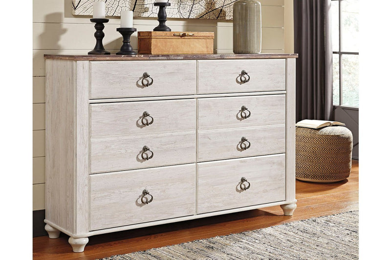 Willowton Two - tone Dresser - DMV FurnitureDresser