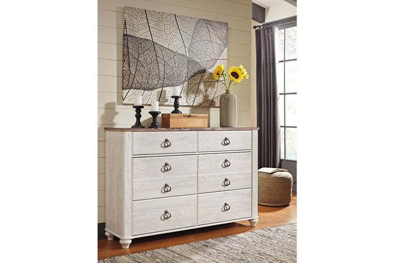 Willowton Two - tone Dresser - DMV FurnitureDresser