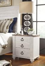 Willowton Two - tone Nightstand - DMV FurnitureNightstand