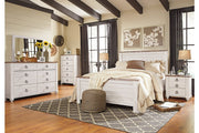Willowton Two - tone Nightstand - DMV FurnitureNightstand