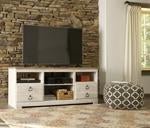 Willowton Whitewash 64" TV Stand - DMV FurnitureEntertainment Center
