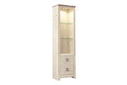 Willowton Whitewash Pier - DMV FurnitureEntertainment Center