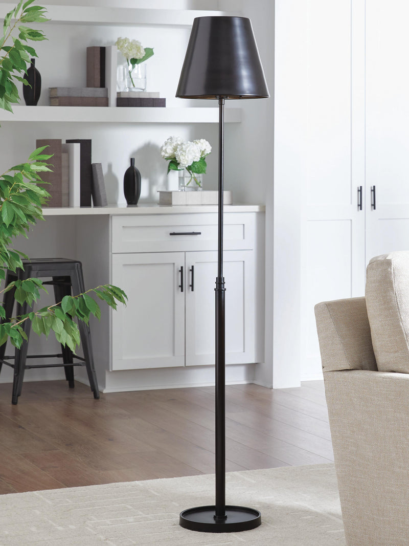 Wimner Antique Bronze Finish Floor Lamp - L208461