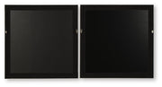 Winbrook Gray/Tan/Gold Finish Wall Art Set (Set of 2) - A8000458