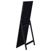 Windrose 28 x 67 Inch Tempered LED Standing Mirror Black - 960962