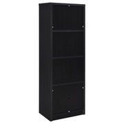 Winfield 3-piece Entertainment Center 78-inch TV Stand Black - 706223-SET