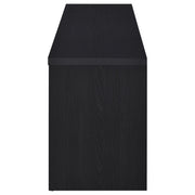 Winfield 3-piece Entertainment Center 78-inch TV Stand Black - 706223-SET