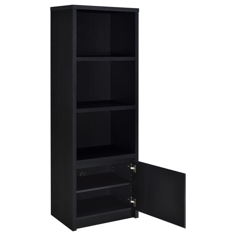 Winfield 3-piece Entertainment Center 78-inch TV Stand Black - 706223-SET