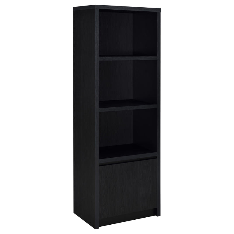 Winfield 3-shelf Media Tower Entertainment Pier Black - 706224