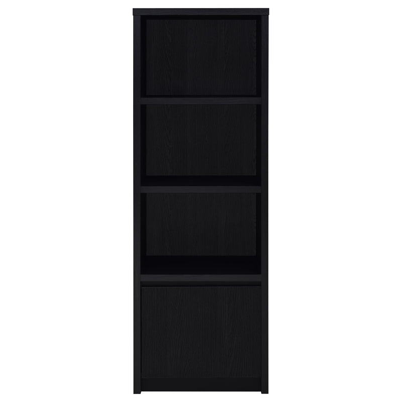 Winfield 3-shelf Media Tower Entertainment Pier Black - 706224