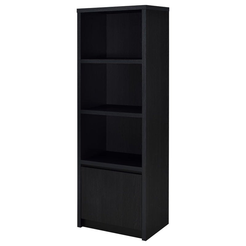 Winfield 3-shelf Media Tower Entertainment Pier Black - 706224